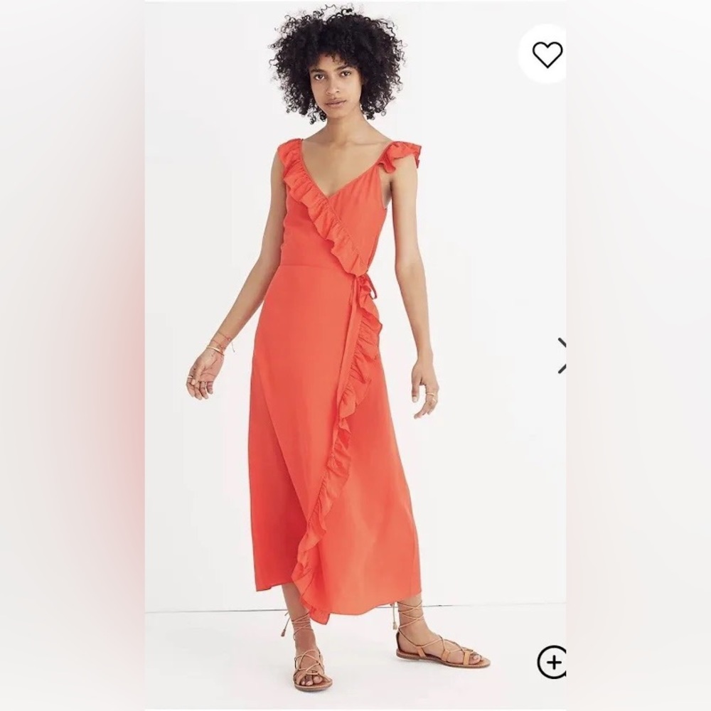 NWT Madewell Faux Wrap Dress Size 4💃🏻